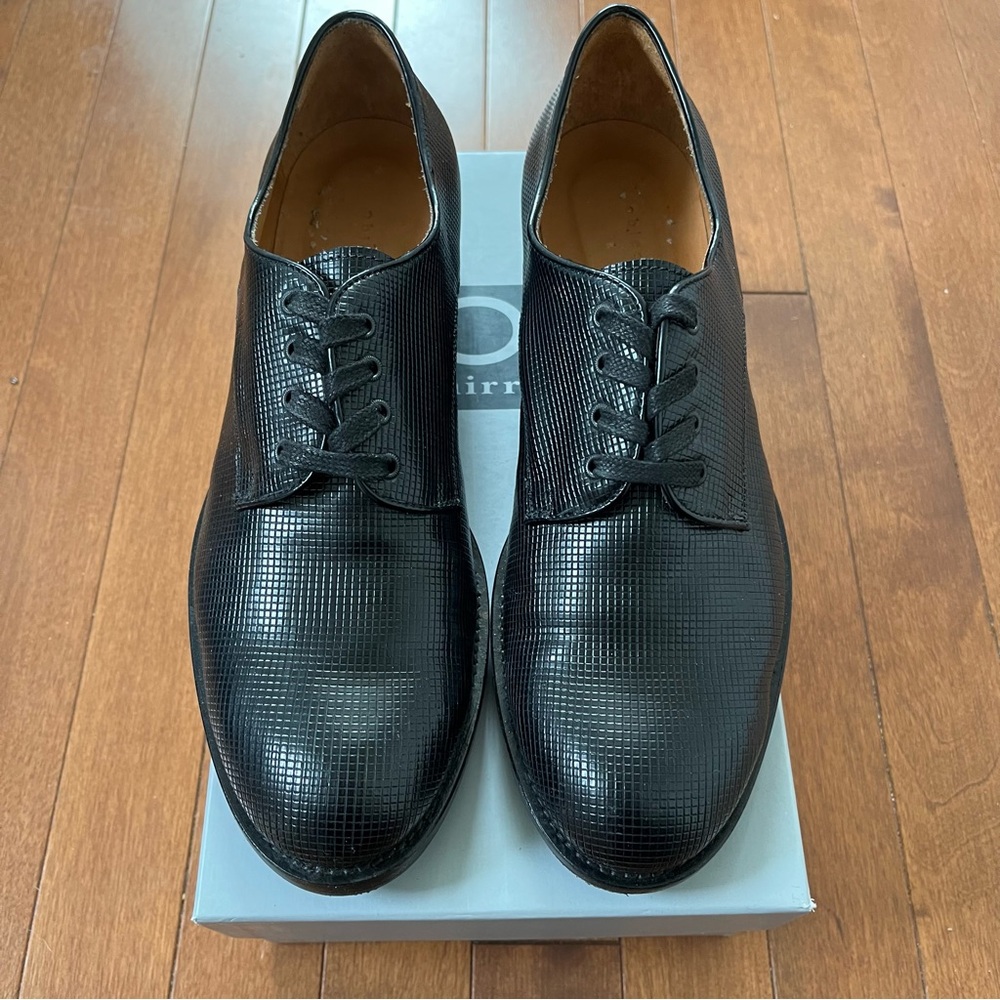 Objects in Mirror Leather Oxfords